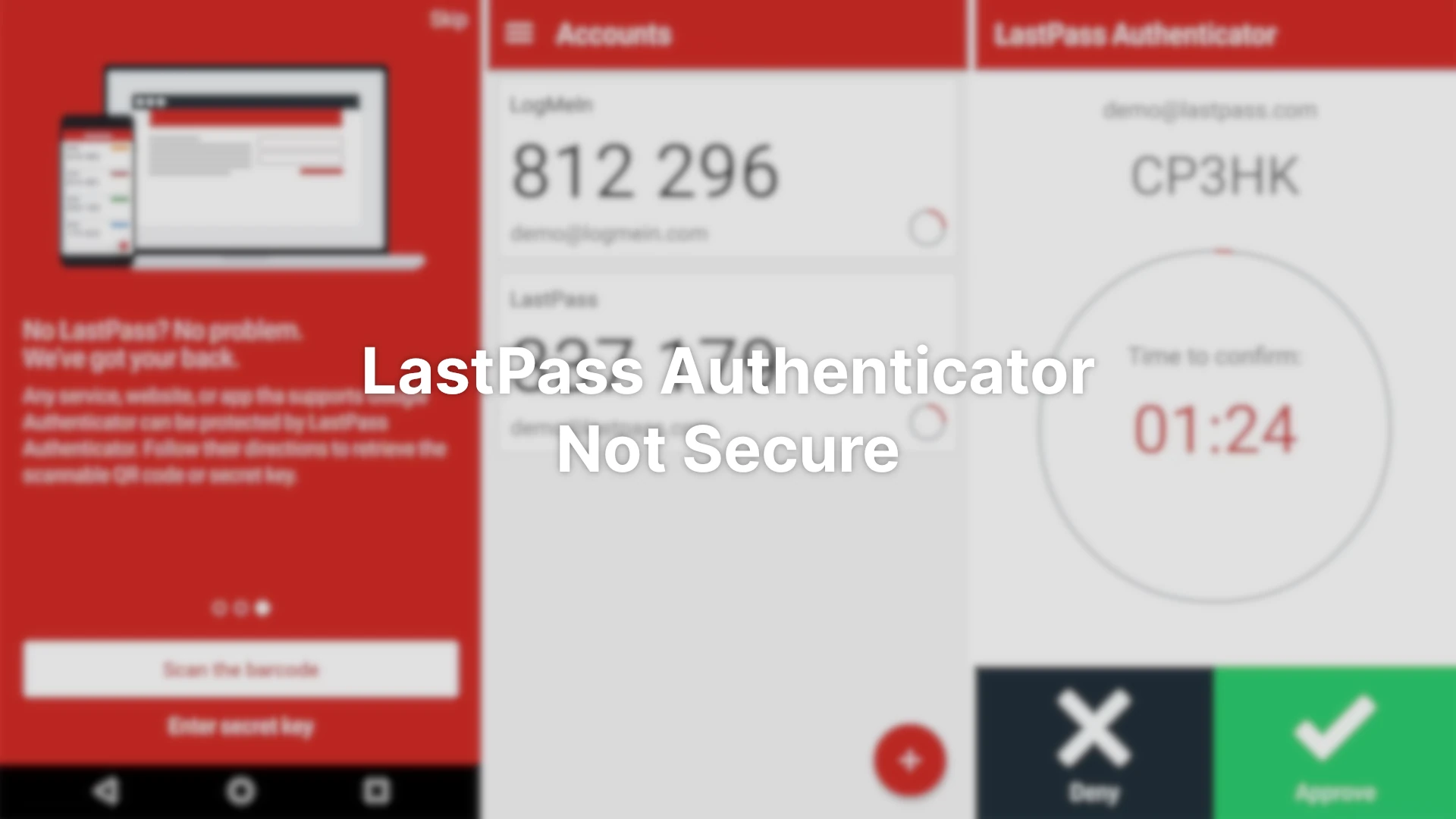 Cover Image for LastPass’ Authenticator app is not secure [Updated]