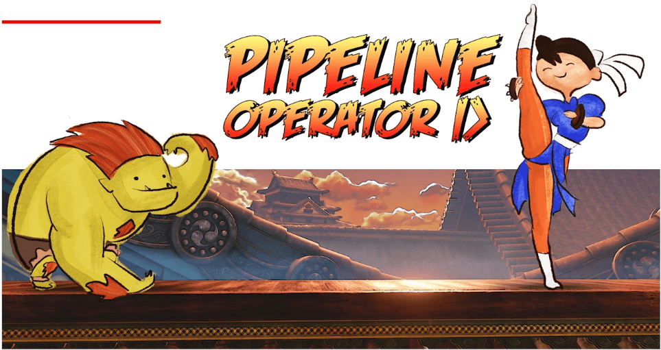 The title card for the Pipe Operator. (credit: Willian Martins / FFConf)